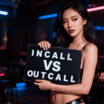 Elegant escort in a luxury Kuala Lumpur hotel room, ready for incall or outcall service.